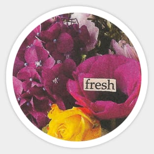 Fresh Flowers Sticker